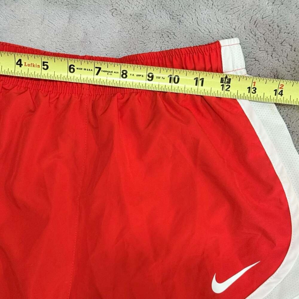 Nike Dri-FIT Tempo Running Shorts Red White Size S - Picture 5 of 6